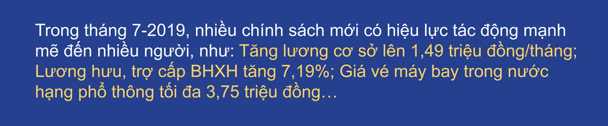 Những chính sách mới có hiệu lực từ 7-2019 ảnh 1