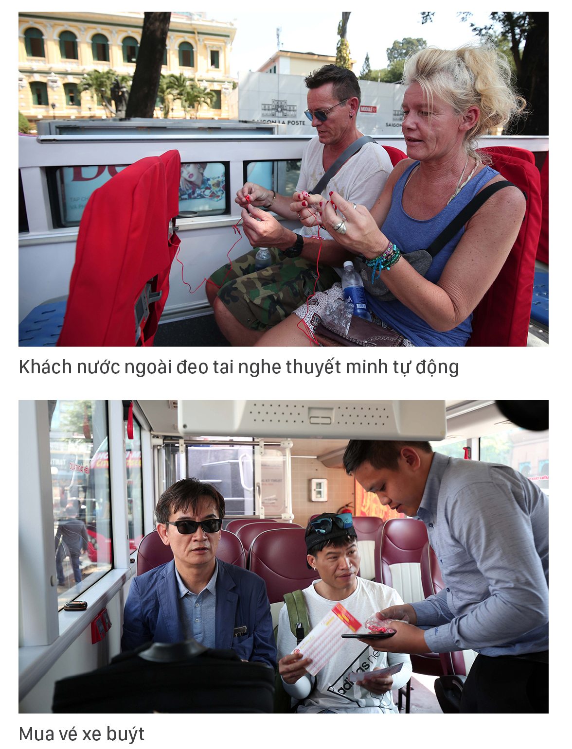Trải nghiệm 'buýt mui trần' tại TPHCM ảnh 7