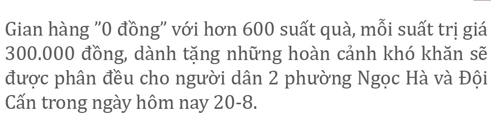 Gian hàng “0 đồng” thắm tình quân dân ảnh 6