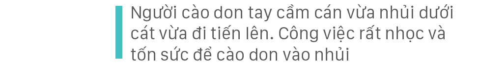 Dầm mình cào don dưới sông Trà Khúc ảnh 5