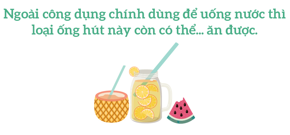 Biến rau, củ, quả thành... ống hút ảnh 1