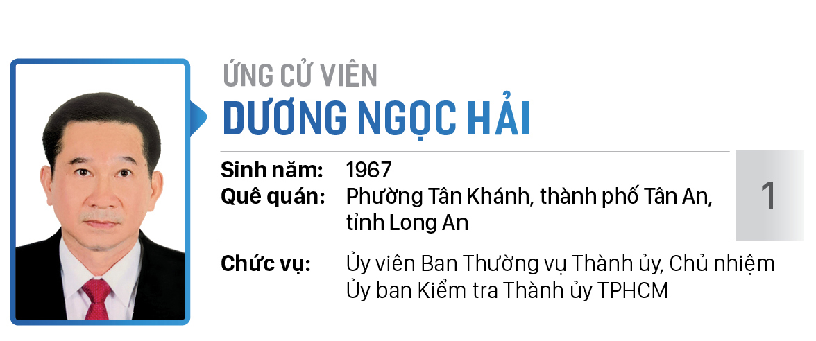 Danh sách chính thức những người ứng cử đại biểu Quốc hội khóa XV - Đơn vị bầu cử số 6 (quận Bình Tân) ảnh 1