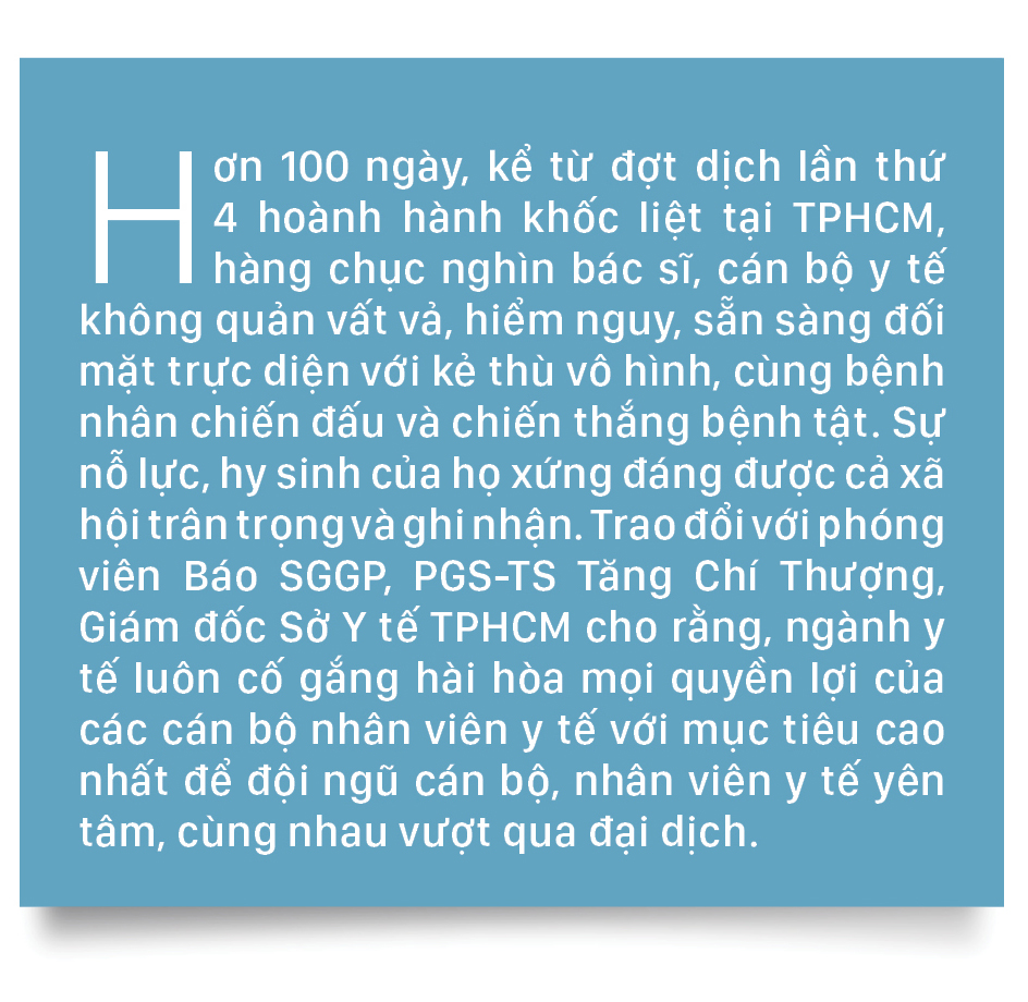 Đảm bảo chăm lo cho lực lượng y tế tuyến đầu ảnh 1