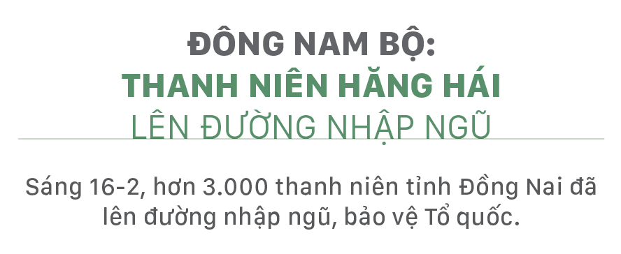 thanh niên cả nước nô nức lên đường tòng quân ảnh 53