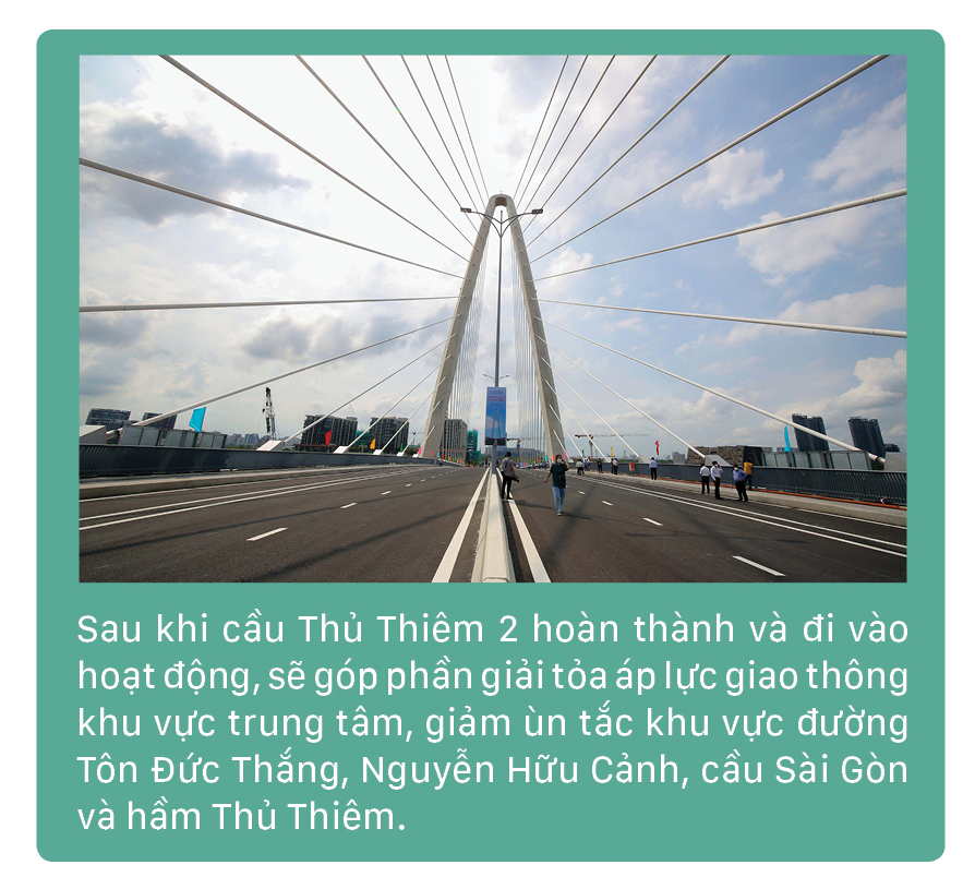 Khánh thành cầu Thủ Thiêm 2 bắc qua sông Sài Gòn ảnh 9