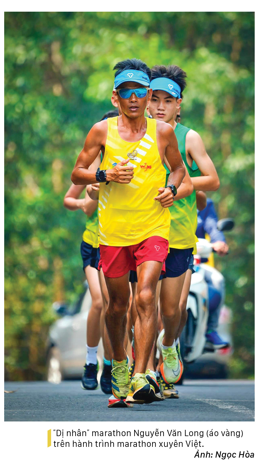 'Dị nhân' marathon Nguyễn Văn Long: 31 ngày chạy bộ xuyên Việt ảnh 6