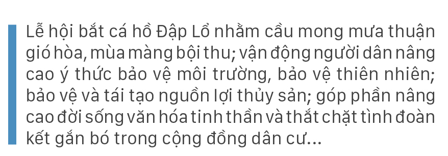 Hàng trăm người nô nức bắt cá hồ Đập Lổ ở Hà Tĩnh ảnh 17