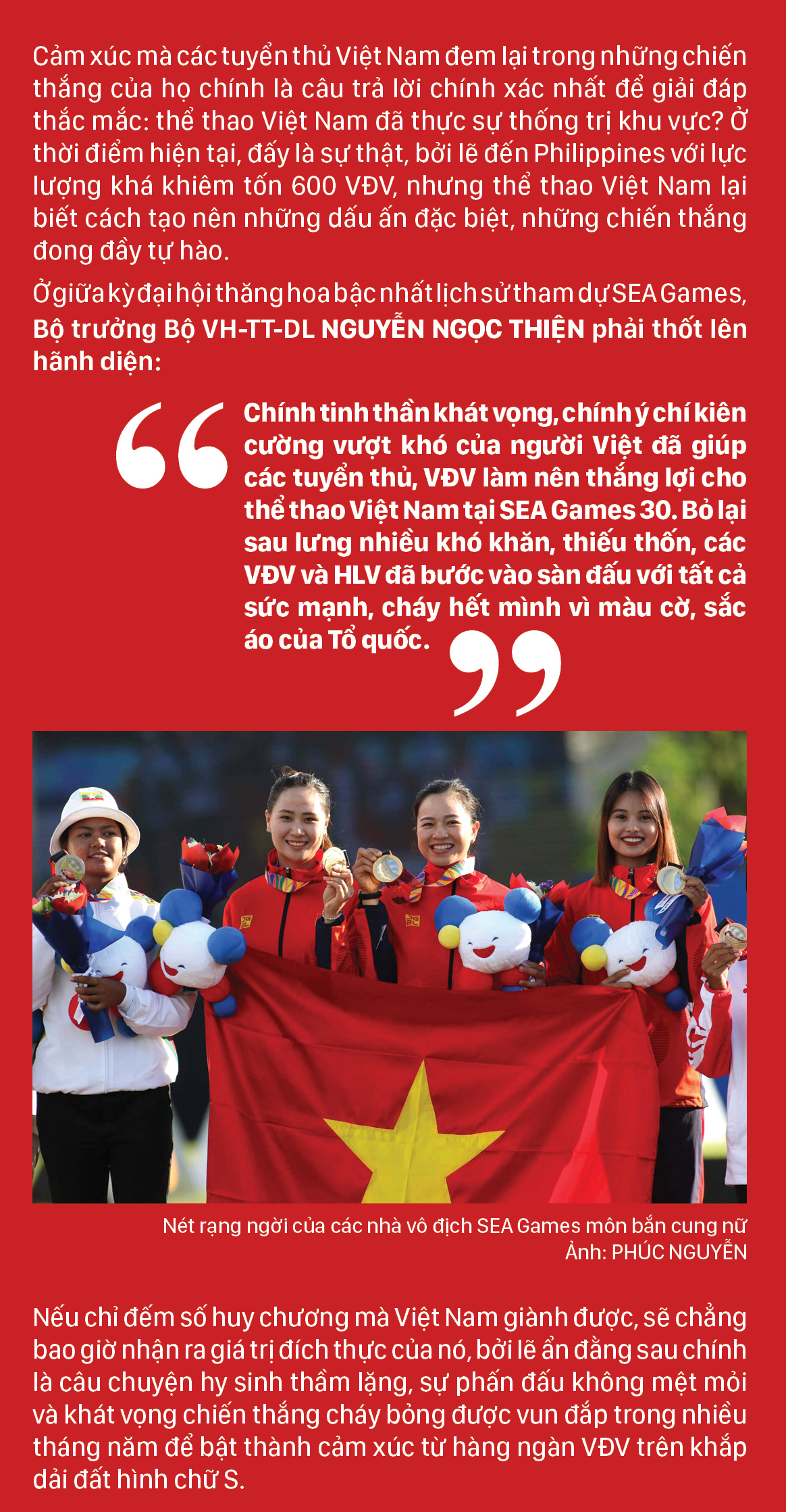 Thể thao Việt Nam - Kiêu hãnh đi về tương lai ảnh 4