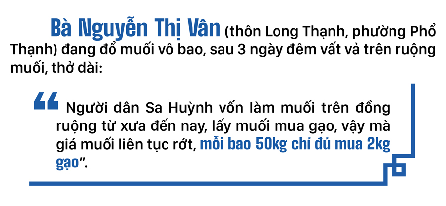 Lao đao nghề làm muối ở Sa Huỳnh, Quảng Ngãi ảnh 5