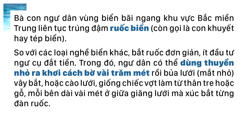 Ngư dân lội bộ ven bờ bắt hàng tạ ruốc biển ảnh 4