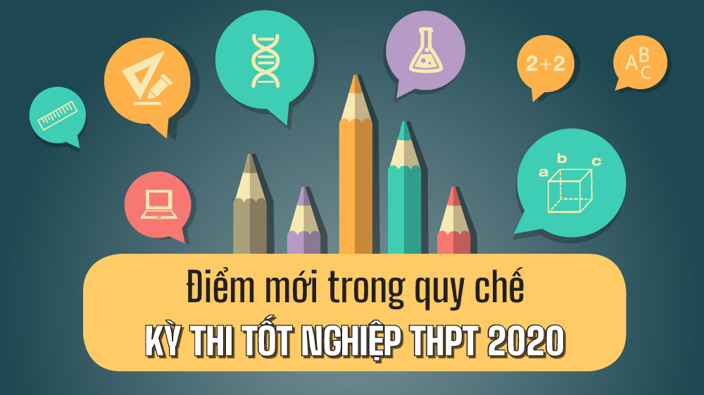 Điểm mới trong quy chế kỳ thi tốt nghiệp THPT 2020