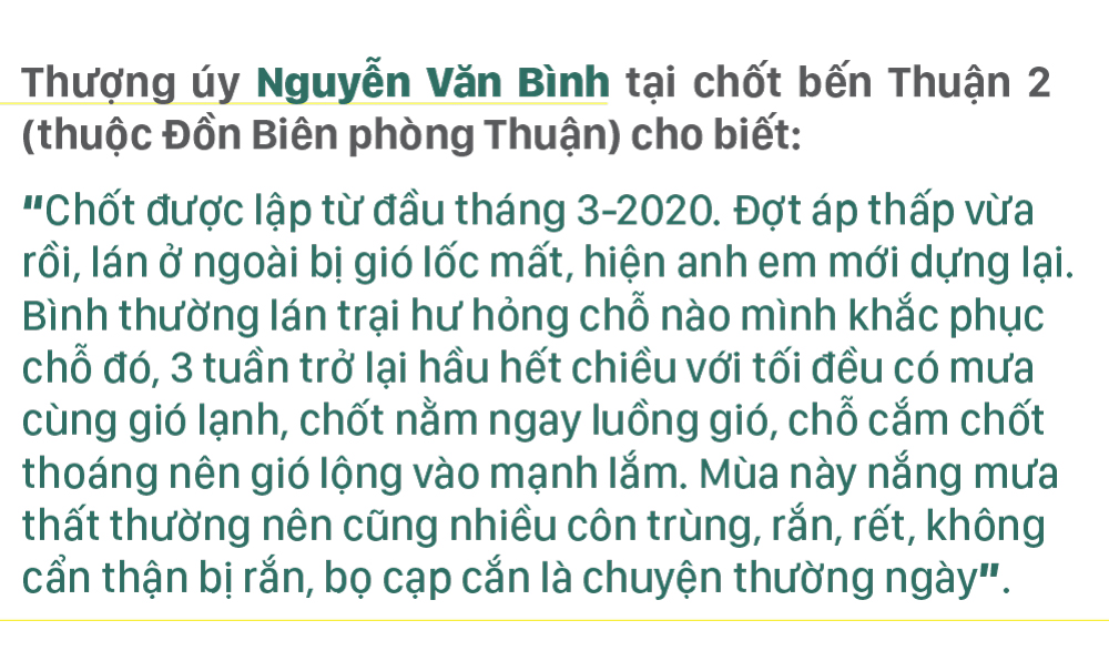 Vượt khó bám chốt, tuần tra biên giới phòng chống dịch ảnh 12