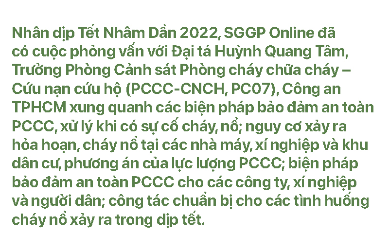 Đảm bảo PCCC trước, trong và sau Tết Nhâm Dần 2022: Cho người dân đón tết bình yên – hạnh phúc ảnh 1