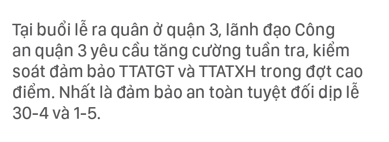 Công an TPHCM ra quân đảm bảo giao thông dịp nghỉ lễ và SEA Games 31 ảnh 17