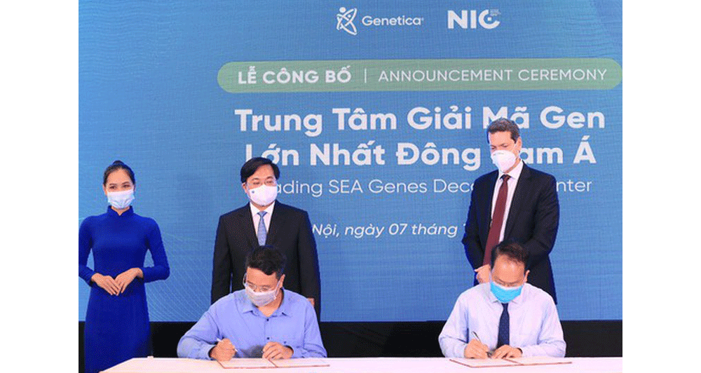 Genetica Co. cooperated with MIC to establish the largest gene decoding center in Southeast Asia.
