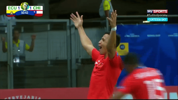 Copa America, Chile - Ecuador 2-1: Rượt đuổi hấp dẫn, Fuenzalida, Alexis Sanchez tỏa sáng đúng lúc