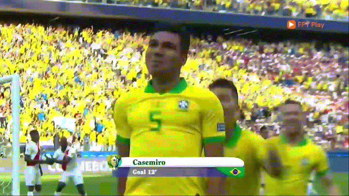 Copa America, Brazil - Peru 5-0: Casemiro, Firmino, Everton, Alves, Willian lần lượt khoe tài