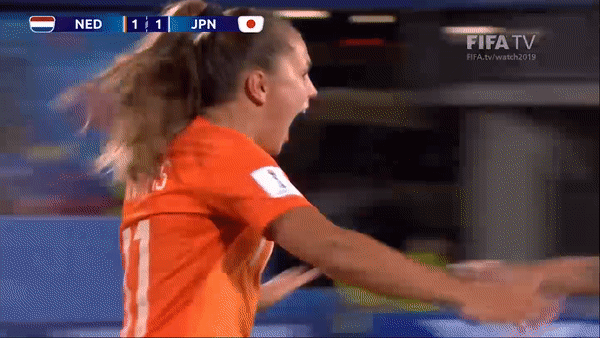 World Cup nữ, Hà Lan - Nhật Bản 2-1: Lieke Martens xuất sắc giành vé tứ kết từ chấm 11m