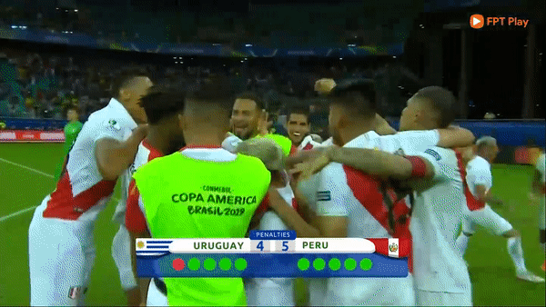 Copa America, Uruguay - Peru 0-0 (pen 4-5): Cavani, Suarez 3 lần mừng hụt, Peru giành vé bán kết