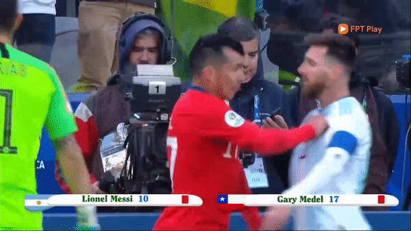 Copa America, Argentina - Chile 2-1: Messi và Medel nhận thẻ đỏ, Aguero, Dybala giành hạng Ba