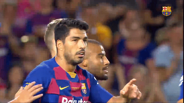 Joan Gamper, Barcelona - Arsenal 2-1: Maitland-Niles phản lưới, Suarez đá nối đẹp mắt