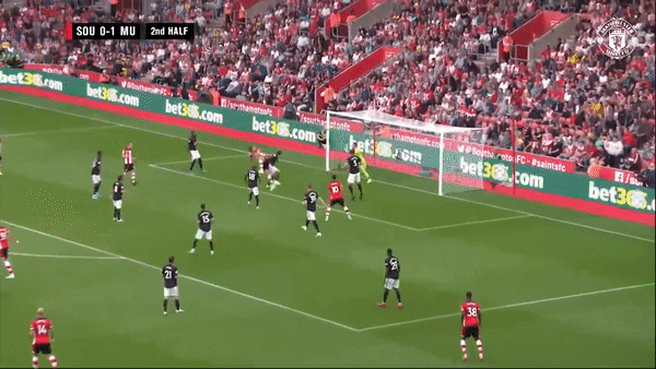 Southampton - Man United 1-1: Vắng Martial, Luke Shaw; Pogba, Pereira mờ nhạt, Vestergaard gỡ hòa