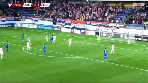 Azerbaijan - Croatia 1-1: Modric mở bàn, Khalilzada xuất thần cầm chân Á quân World Cup 2018