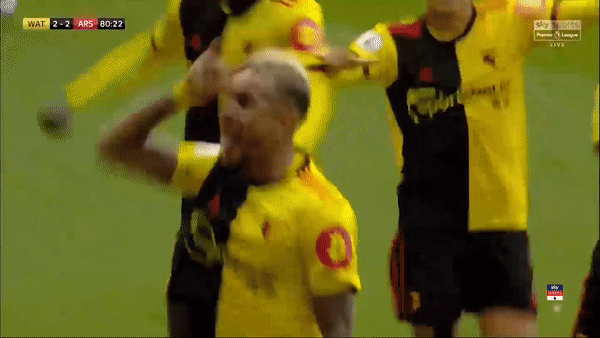 Watford - Arsenal 2-2: Aubameyang lập cú đúp, Cleverley, Pereyra tỏa sáng, Quique cầm chân Emery 
