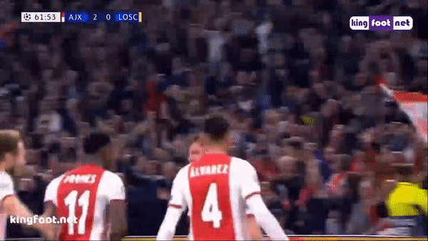 Ajax - Lille 3-0: Promes, Alvarez, Tagliafico xuất thần giành nhất bảng H