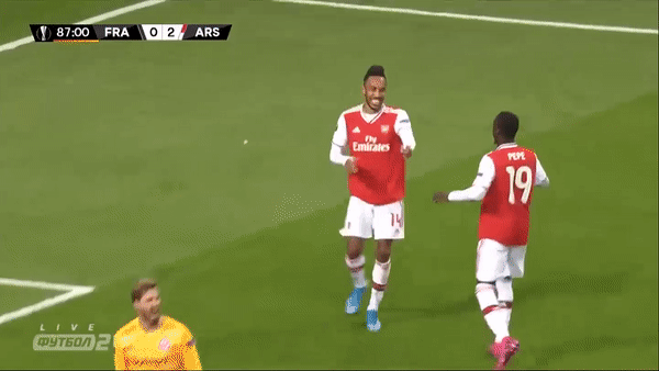 E.Frankfurt - Arsenal 0-3: Willock, Saka, Aubameyang tỏa sáng, HLV Unai Emery dẫn đầu bảng F