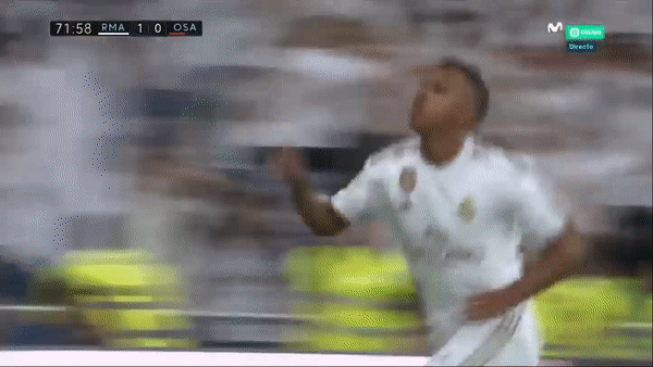 Real Madrid - Osasuna 2-0: Không Hazard, Benzema thì Vinicius, Rodrygo tỏa sáng, Zidane dẫn đầu BXH