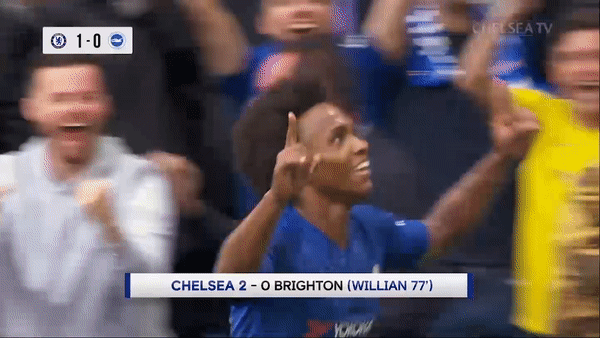 Chelsea - Brighton & Hove Albion 2-0: Jorginho, Willian ghi bàn, HLV Frank Lampard thắng dễ