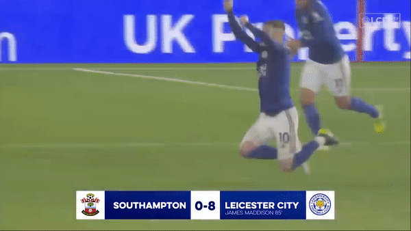 Southhampton - Leicester 0-9: Vardy, Perez lập hattrick, chiến thắng đậm nhất lịch sử Premier League