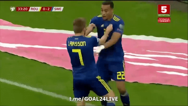Romania - Thụy Điển 0-2: Marcus Berg, Robin Quaison tỏa sáng, Thụy Điển giành nhì bảng
