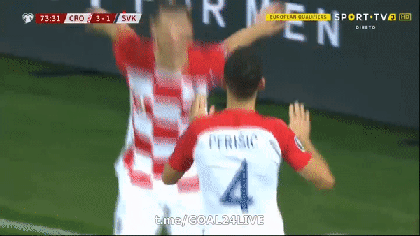 Croatia - Slovakia 3-1: Vlasic, Petkovic, Perisic ghi bàn, Croatia giành vé vào VCK