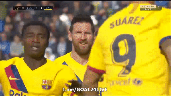 Leganes - Barcelona 1-2: Suarez, Vidal lập công, Barca thắng ngược dòng
