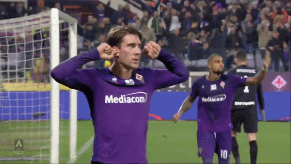 Fiorentina - Inter 1-1: Valero sớm lập công, Dusan Vlahovic kịp ghi siêu phẩm cầm chân HLV Conte