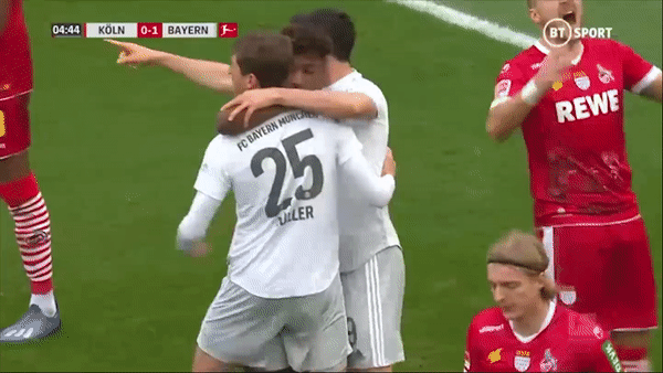 Cologne - Bayern Munich 1-4: Lewandowski ghi bàn phút thứ, Coman, Gnabry khoe tài dẫn đầu Bundesliga