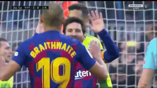 Barcelona - Eibar 5-0: Messi lập poker, Arthur góp công, Braithwaite kiến tạo, Barca bắn phá Eibar 
