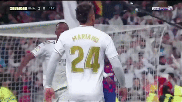 Real Madrid - Barcelona 2-0: Messi, Griezmann tịt ngòi, Vinicius, Mariano tỏa sáng, Zidane hạ Barca