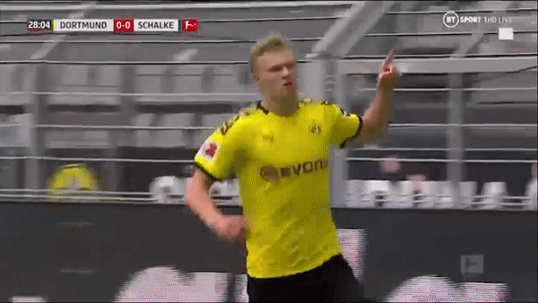 Borussia Dortmund - Schalke 04 4-0: Haaland, Guerreiro, Hazard khai màn sau mùa Covid-19