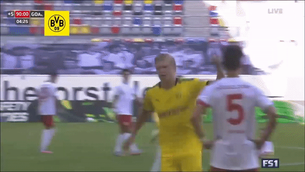 Dusseldorf - Borussia Dortmund 0-1: Erling Haaland tỏa sáng đúng lúc, Dortmund còn cách Bayern 4 điểm