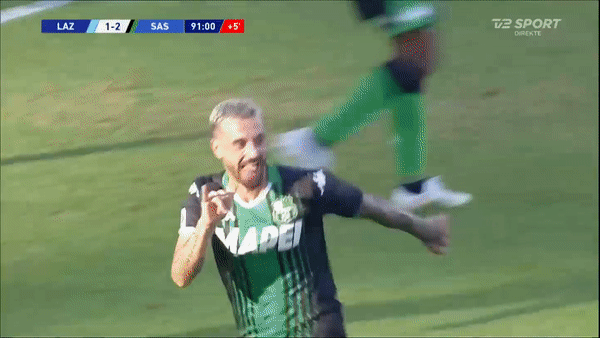 Lazio - Sassuolo 1-2: Alberto mở bàn, Raspadori gỡ hòa, Francesco Caputo kịp tỏa sáng giành 3 điểm