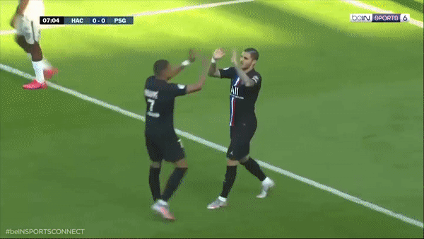 Le Havre - PSG 0-9: Icardi, Sarabia,Neymar lập cú đúp, Mbappe, Gueye, Kalimuendo lần lượt thông nòng sau Covid-19