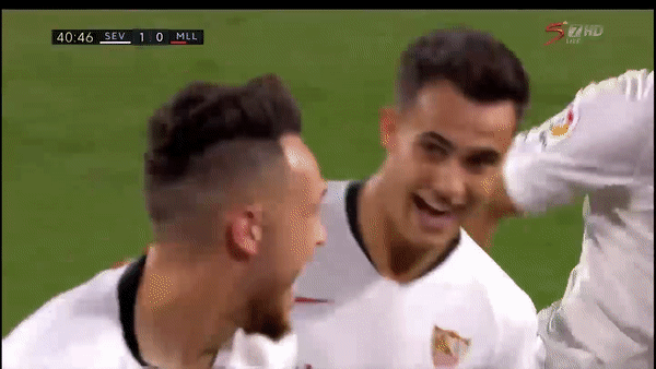 Sevilla - Mallorca 2-0: Ocampos mở bàn từ chấm penalty, En-Nesyri ấn định chiến thắng