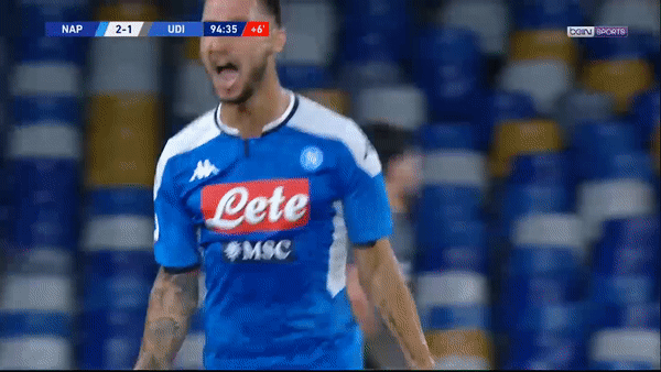 Napoli - Udinese 2-1: Arkadiusz Milik gỡ hòa, Matteo Politano sút tung lưới ấn định chiến thắng