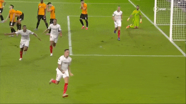 Wolverhampton - Sevilla 0-1: Raul Jimenez hỏng pen, Ocampos tỏa sáng giành vé gặp Man United ở bán kết Europa League