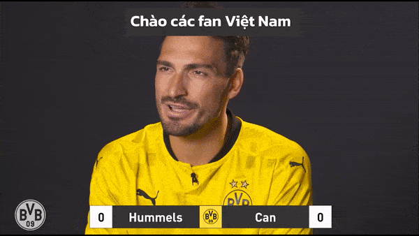 Sao Dortmund: Emre Can và Mats Hummels thi tài lấy lòng fan Việt