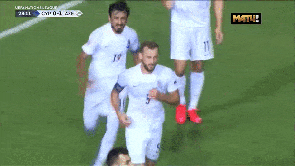 Đảo Síp - Azerbaijan 0-1: Maksim Medvedev ra chân chớp nhoáng, giành gọn 3 điểm