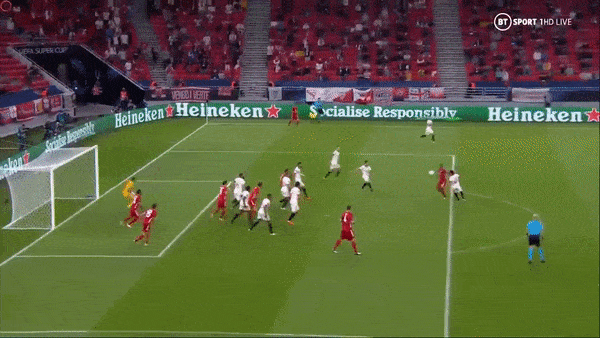 Bayern Munich - Sevilla 1-1 (hiệp phụ 2-1): Ocampos khai màn, Goretzka, Martinez ngược dòng giúp Bayern giành Super Cup